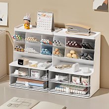 家用桌面多功能透明盒彩妝套裝全套便攜品收納盒子大容量beby店鋪，免費開收據 歷史價格詳細信息