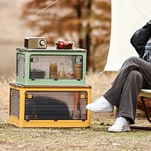 戶外露營折疊收納箱野營車載后備箱側開木蓋野餐儲物箱家居整理箱 收納箱 收納櫃 抽屜櫃 塑膠整理箱 置物箱 歷史價格詳細信息