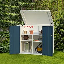 儲物櫃陽臺收納柜花園庭院防水防曬雜物柜室外整理工具置物柜戶外儲物柜 歷史價格詳細信息