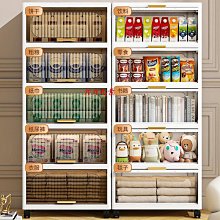 收納櫃廚房整理收納柜微波爐置物架儲物柜子有門落地多層實木架帶門櫥柜 歷史價格詳細信息