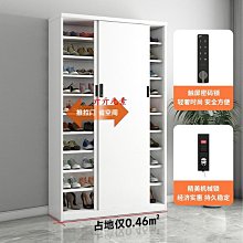儲物櫃帶鎖鞋柜門口家用門外走廊密碼鎖儲物柜戶外過道鋼制室外防盜柜子 歷史價格詳細信息