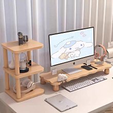 辦公室顯示器電腦增高架桌面臺式戶頸電腦屏幕支架手辦收納置物架 歷史價格詳細信息