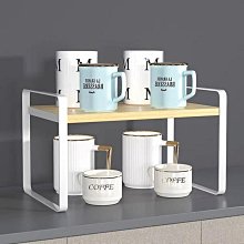 杯架杯子收納置物架水杯茶杯櫥柜桌面雙層瀝水托盤玻璃~特價~特價 歷史價格詳細信息