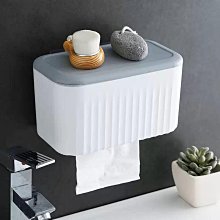 免打孔浴室衛生紙廚房紙巾架置物架雙層防潑水透明壓克力紙巾盒-2入組 歷史價格詳細信息