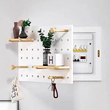 洞洞板電牆面帶框圓孔置物架競牆磁吸掛件置物架掛壁家居鐵藝洞板 歷史價格詳細信息