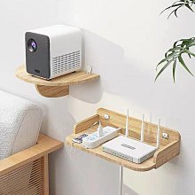 床頭置物架臥室實木投影儀床邊架免打孔床上收納架子創意置物隔板 歷史價格詳細信息