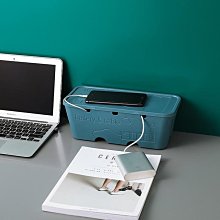 電線收納盒插排插座桌面整理盒延長線電源線數據線充電器遮擋神器 歷史價格詳細信息