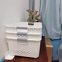 家居收納 桌面鏤空收納盒家用零食玩具塑料置物筐日式收納筐宿舍廚房收納籃 價格比較,價格查詢,歷史價格詳細信息