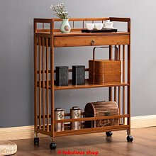 置物架 收納架 架子 儲物架移動茶水柜客廳餐邊柜茶桌邊柜水桶架子楠竹收納置物架茶臺邊幾正品 促銷 歷史價格詳細信息