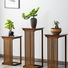 花架客廳實木中式綠蘿置物架盆栽花盆架子魚缸架奇石架電視柜擺件 歷史價格詳細信息