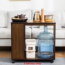 置物架 收納架 架子 儲物架移動茶水柜客廳餐邊柜茶桌邊柜水桶架子楠竹收納置物架茶臺邊幾正品 促銷 歷史價格詳細信息