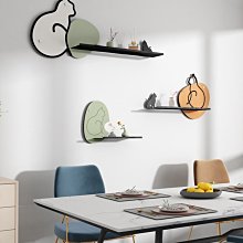 【熱賣精選】墻上置物架扇形隔板墻角三角收納書房廚房客廳裝飾免打孔壁掛書架夾縫置物架化妝品折疊廚房置物架收納架 歷史價格詳細信息