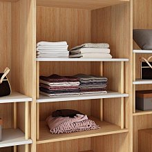 衣柜分層隔板柜子置物架櫥柜分衣櫥隔層伸縮隔斷鞋柜宿舍收納神器-默認最小規格價錢  其它規格請諮詢客服 歷史價格詳細信息