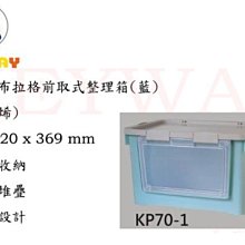 KEYWAY 布拉格系列 前取式整理箱 70L 水藍色款 型號KP70-1 歷史價格詳細信息