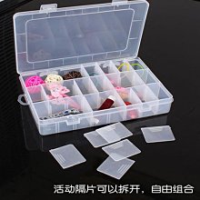 24格可拆收納盒子 透明PP塑料盒 首飾配件盒工具整理包裝盒批發 歷史價格詳細信息