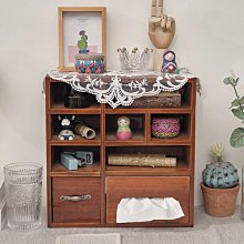 鄉村風木質收納櫃 手感2層櫃 抽屜櫃 6格櫃 復古置物櫃 斗櫃 實木櫃 隙縫櫃 復刻日系櫃 原木床頭櫃 小物整理櫃 懷舊感木櫃 可堆疊層櫃 咖啡甜點店面質感擺飾 歷史價格詳細信息