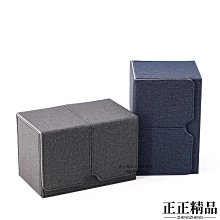 卡盒收納盒游戲王寶可夢PTCG卡牌卡組萬智牌皮質牌盒便攜卡盒-正正精品 歷史價格詳細信息