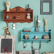 創意門口鑰匙收納壁掛式入戶進門墻上掛衣架簡約輕奢玄關裝飾掛鉤~優樂美 歷史價格詳細信息