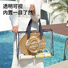 透明防水包 沙灘包???? 透明手提袋洗澡游泳包網紅防水禮物禮品高檔手拎袋子沙灘包購物袋 果凍包 手提包 游泳包 海灘包-予你優選 歷史價格詳細信息