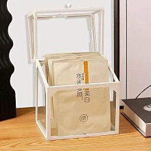 置物架 收納 整理 透明面膜化妝品收納盒大容量桌面置物架整理盒子家用亞克力護膚筐 歷史價格詳細信息