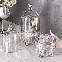 化妝刷收納桶防塵旋轉刷筒透明亞克力盒桌面口紅化妝品收納盒塑料 歷史價格詳細信息