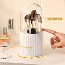 化妝刷收納桶防塵旋轉刷筒透明亞克力盒桌面口紅化妝品收納盒塑料 歷史價格詳細信息