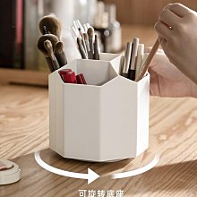 筆筒收納盒旋轉批發創意桌面口紅化妝刷收納筒辦公用品防塵便攜帶 歷史價格詳細信息