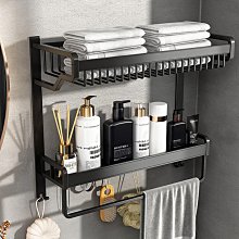 【免打孔浴室置物架】洗手間壁掛收納架 廁所轉角架 太空鋁貼片式掛架 歷史價格詳細信息