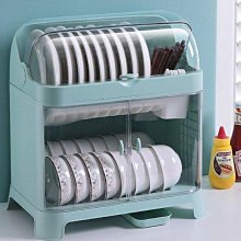 廚房瀝水碗架 碗筷碟餐具收納架 家用多功能大容量置物架 雙層瀝水架 歷史價格詳細信息