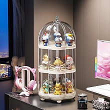 公仔展示盒盲盒收納展示架亞克力透明桌面防塵手辦擺件展示櫃泡泡瑪特展示盒 歷史價格詳細信息