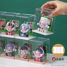 公仔展示盒盲盒收納展示架亞克力透明桌面防塵手辦擺件展示櫃泡泡瑪特展示盒 歷史價格詳細信息