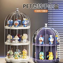 旋轉收納盒 泡泡瑪特亞克力展示盒 旋轉盲盒收納 公仔展示櫃 塑膠展示櫃 展示櫃玻璃 公仔收納 透明展示櫃 模型展示櫃（滿599元免運） 歷史價格詳細信息