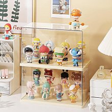 收納盒 公仔展示盒 盲盒展示盒泡泡瑪特旋轉展示盒透明亞克力展示架盲盒收納盒樂高手辦展示櫃 歷史價格詳細信息