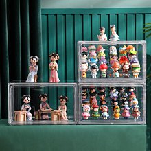 盲盒收納展示盒單個手辦架壁掛泡泡瑪特公仔展示櫃防塵收納盒神器5.30 歷史價格詳細信息