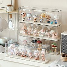 盲盒收納展示架亞克力公仔櫃子泡泡瑪特收納盒透明手辦娃娃展示盒6.19 歷史價格詳細信息