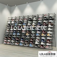 服裝店鞋架展示架不鏽鋼玻璃層板鞋子展示架運動鞋店用的展示架子 歷史價格詳細信息