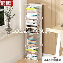 簡易書架夾縫置物架落地靠墻角鐵藝網格小書柜宿舍多層桌面【二丁目】 歷史價格詳細信息