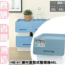 鄉村直取式整理箱- HB-41 藍色  【大潤發】 歷史價格詳細信息