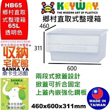 「桑卡」全台滿千免運不含偏遠地區/HB-65鄉村直取式整理箱65L/置物箱/整理箱/聯府/直購價 價格比較,價格查詢,歷史價格詳細信息