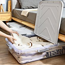 下殺-透明床底收納箱大號扁平裝衣服被子儲物箱床下整理箱宿舍好物 歷史價格詳細信息