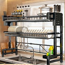 廚房水槽瀝水架水池碗碟置物架瀝水碗盤架可折疊伸縮瀝水籃收納架~雜貨罐子 歷史價格詳細信息