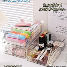 桌面收納盒透文具辦公桌置物架宿舍雜物收納盒化妝抽屜式整理盒 歷史價格詳細信息