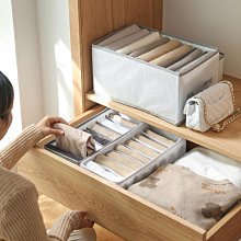 衣物收納神器 牛仔褲收納無紡布灰色 7 格 歷史價格詳細信息