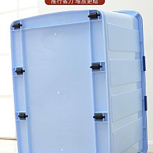 收納箱大容量特大號衣服玩具加厚儲物箱加厚整理箱帶輪透明收納箱 歷史價格詳細信息