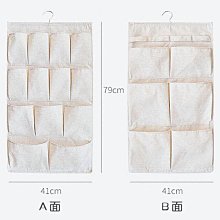 棉麻懸掛收納袋 3層 棉麻防水收納掛袋 懸掛式多層掛兜 雜物儲物袋 收納袋 牆壁掛袋 多層掛袋 歷史價格詳細信息