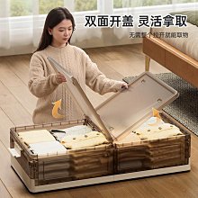 臥室床底收納箱家用可折曡帶輪客廳宿舍扁平整理箱玩具衣物收納盒-正正精品 歷史價格詳細信息