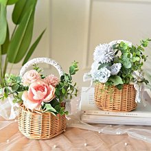 水果籃藤編送禮花籃果籃裝水果手提籃禮品籃子包裝編織竹籃雞蛋籃*爆款 歷史價格詳細信息