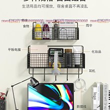 掛籃置物架可掛式宿舍寢室門后鐵藝網格免打孔洗漱用品收納雜物筐~特價 歷史價格詳細信息