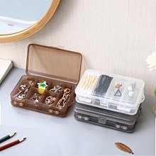 塑料小飾品盒收納盒辦公桌面雜物分格整理盒創意小文具分隔盒子特艾超夯 精品 歷史價格詳細信息
