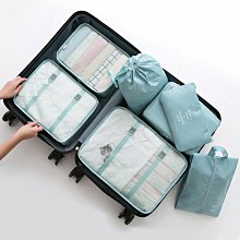 七件組 旅行分類收納袋 盥洗 衣物 壓縮 行李 歷史價格詳細信息